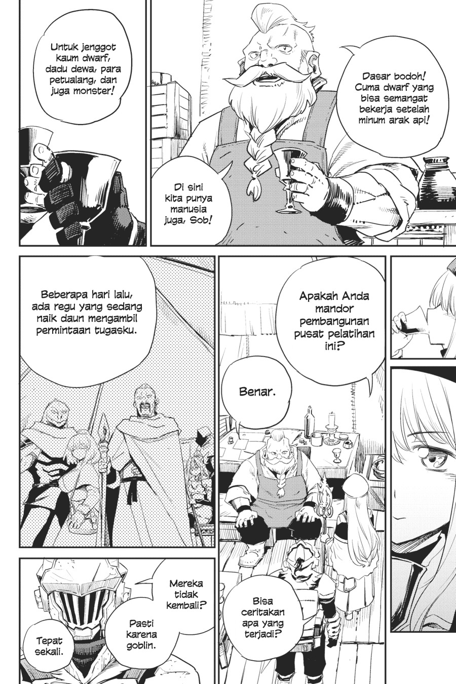 Halaman 23 dari Goblin Slayer Chapter 59