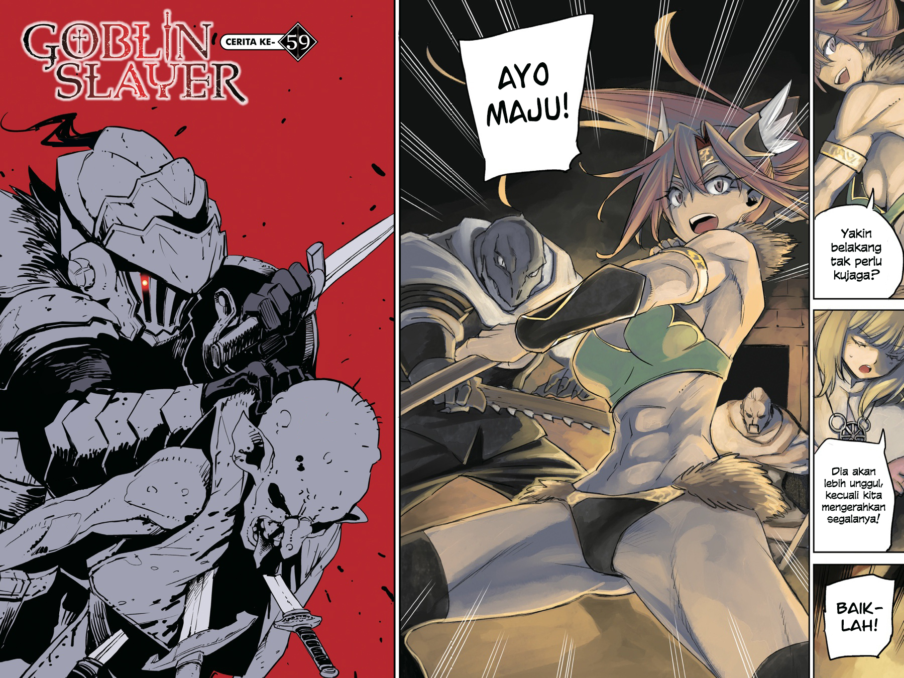 Halaman 4 dari Goblin Slayer Chapter 59
