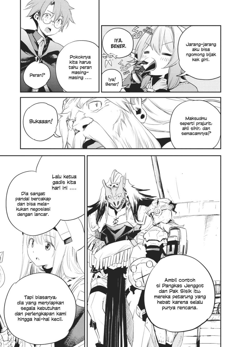 Halaman 11 dari Goblin Slayer Chapter 60