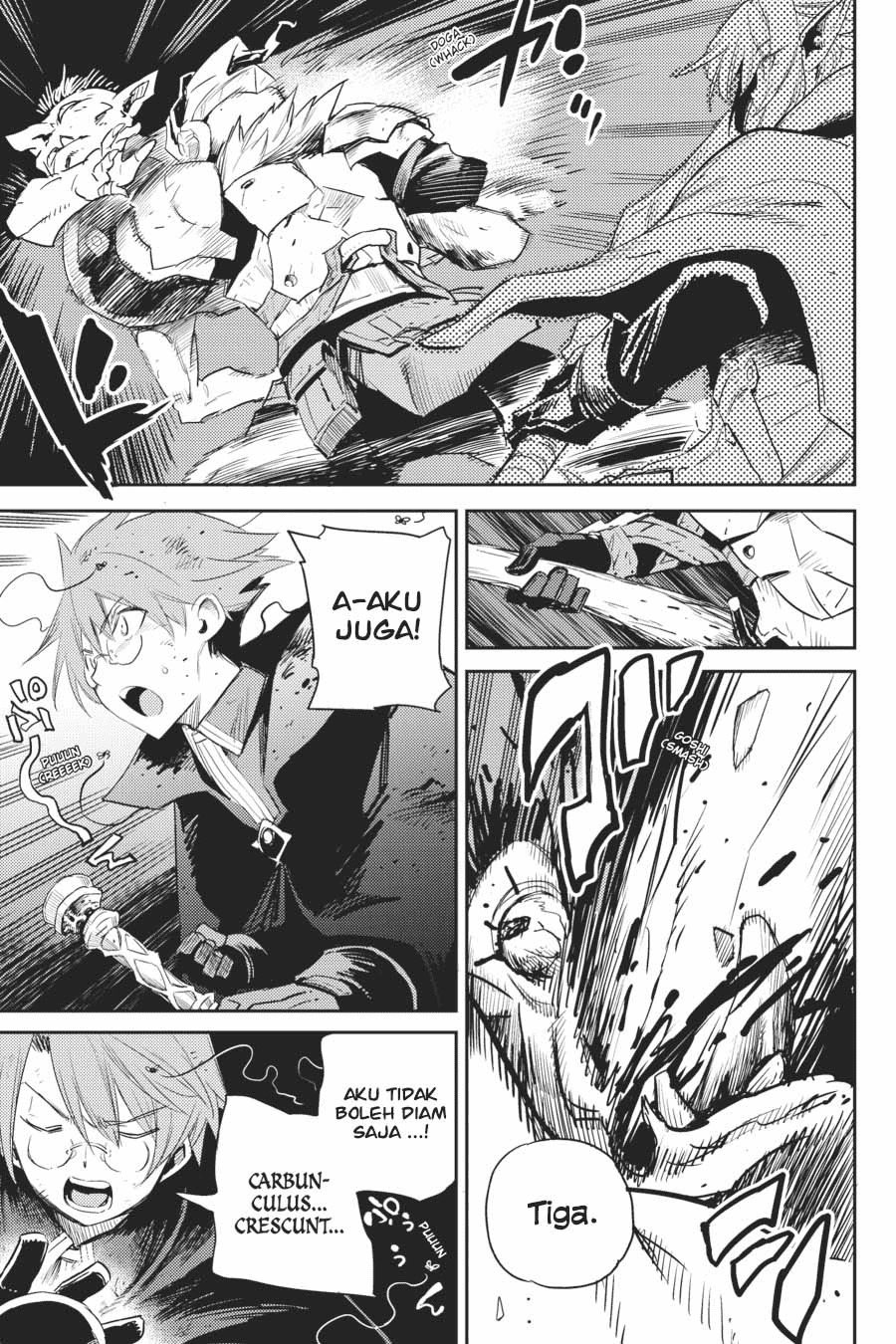 Halaman 21 dari Goblin Slayer Chapter 60