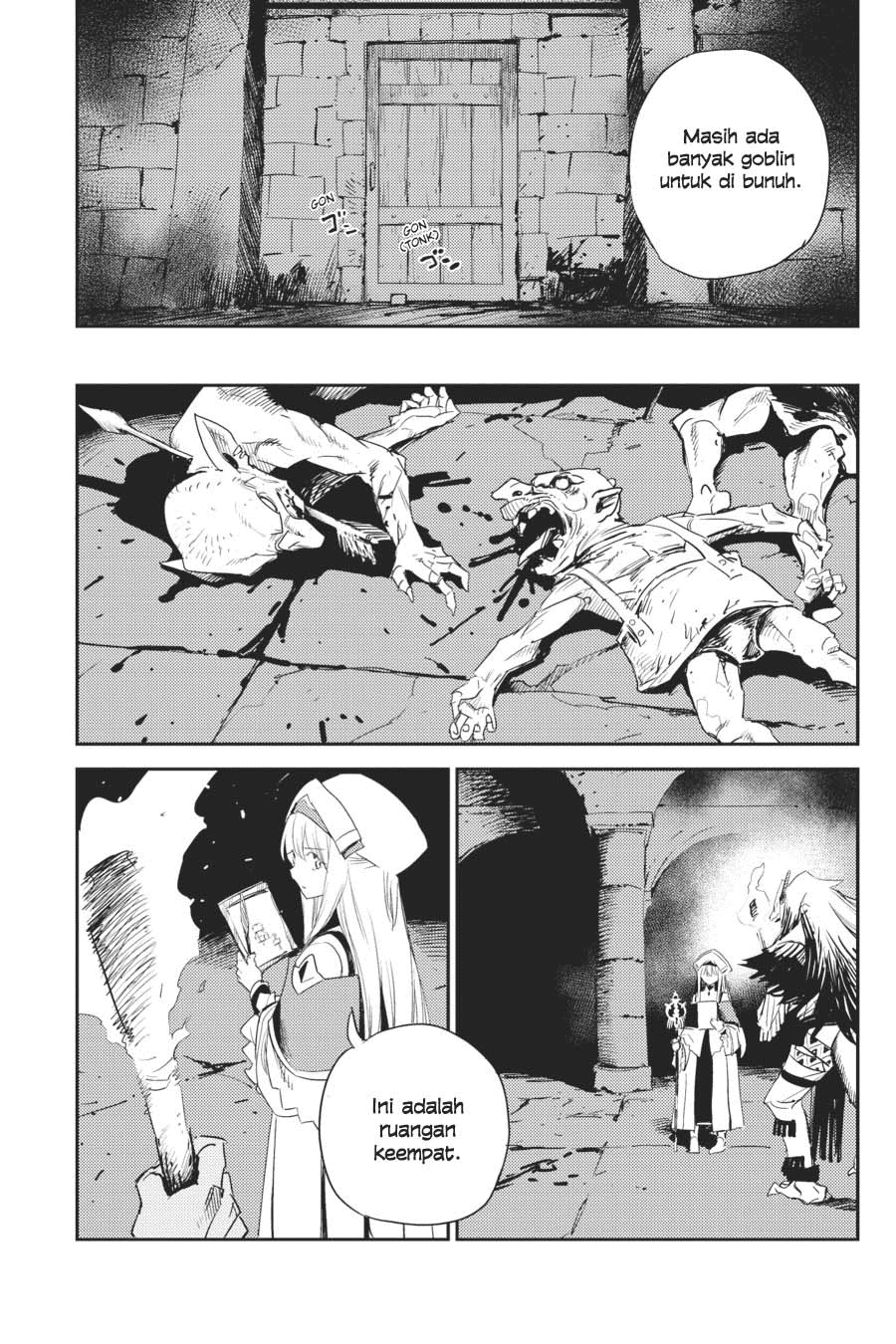 Halaman 25 dari Goblin Slayer Chapter 60