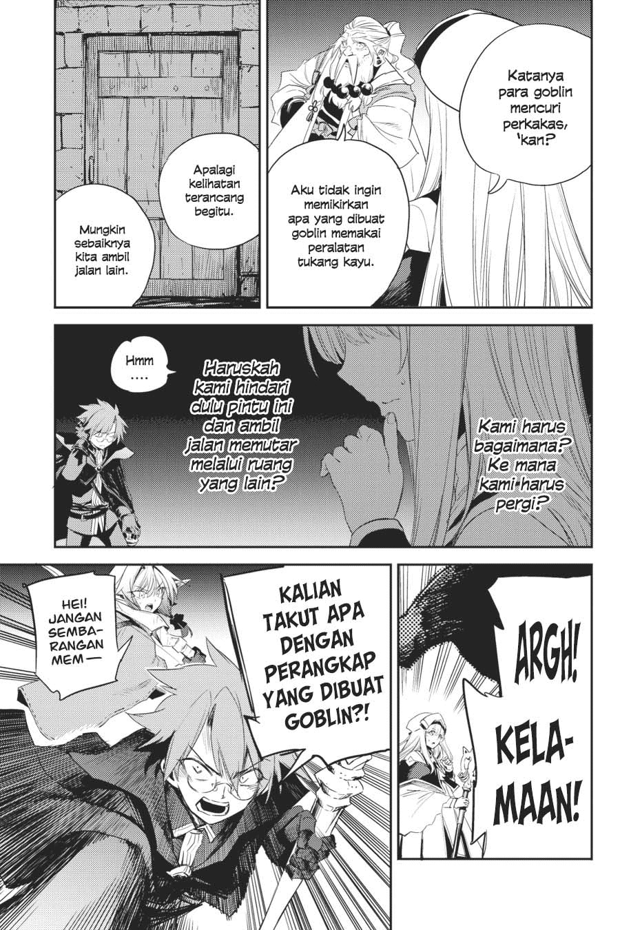 Halaman 27 dari Goblin Slayer Chapter 60