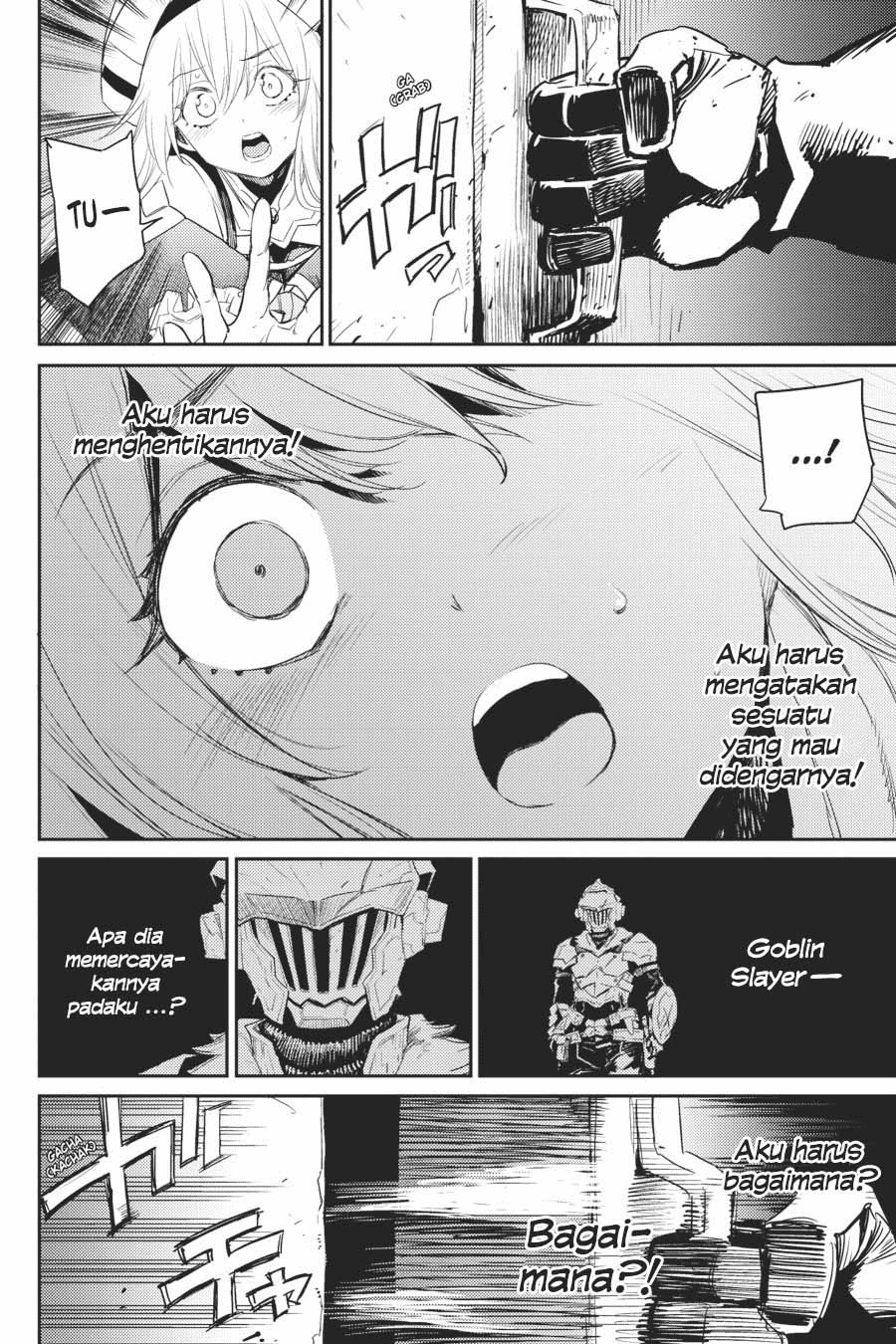 Halaman 28 dari Goblin Slayer Chapter 60
