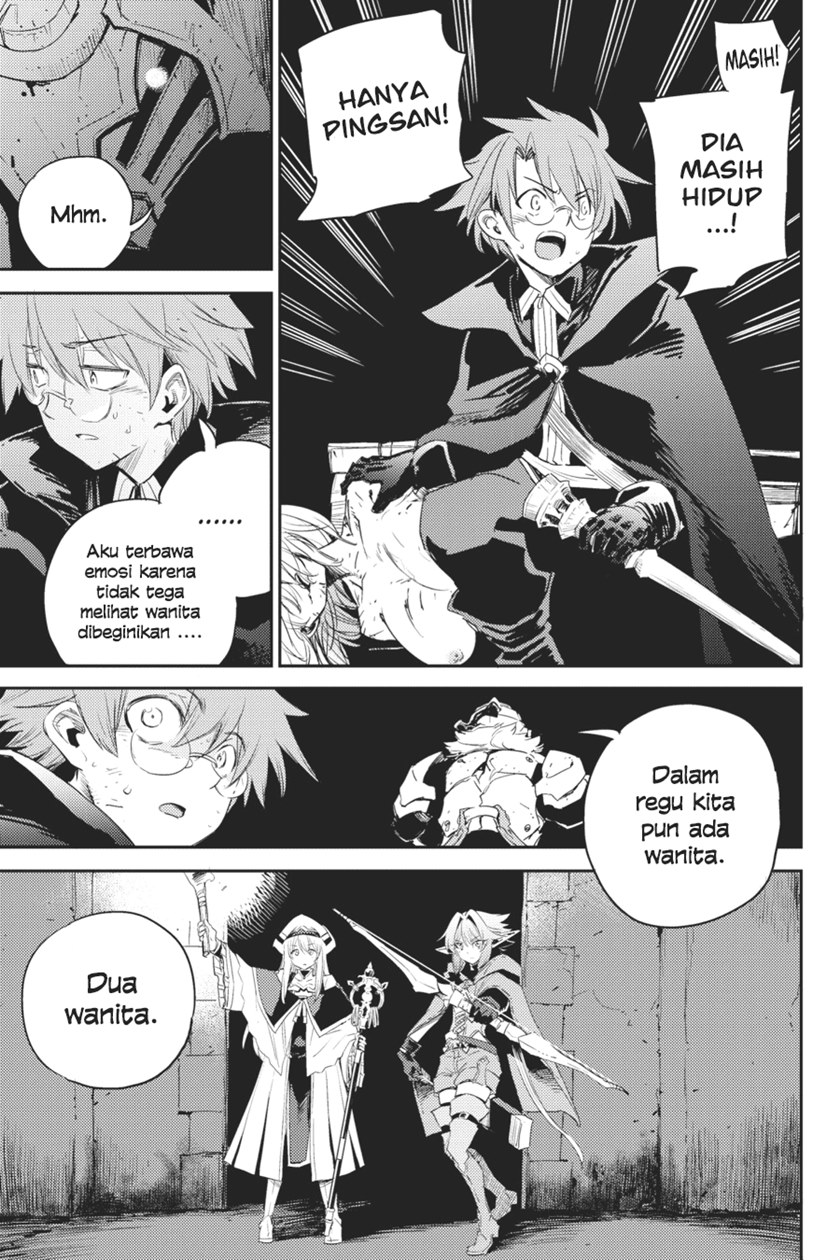 Halaman 16 dari Goblin Slayer Chapter 61