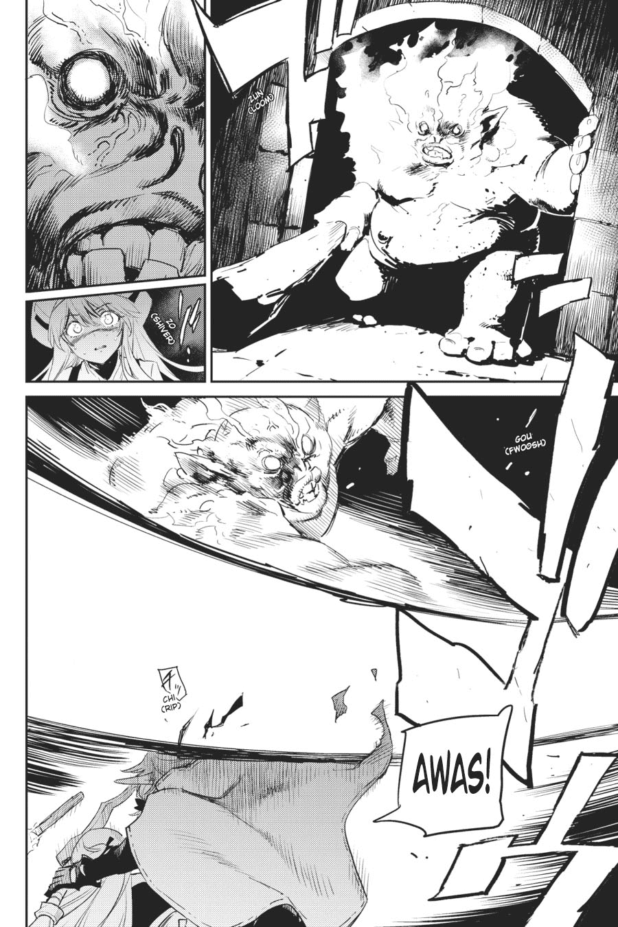 Halaman 12 dari Goblin Slayer Chapter 62