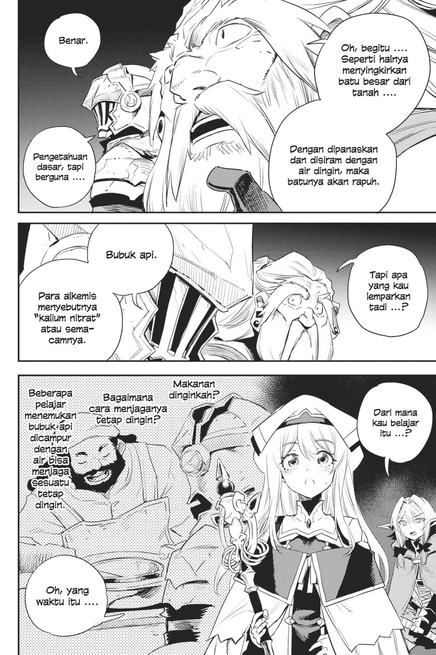Halaman 18 dari Goblin Slayer Chapter 62