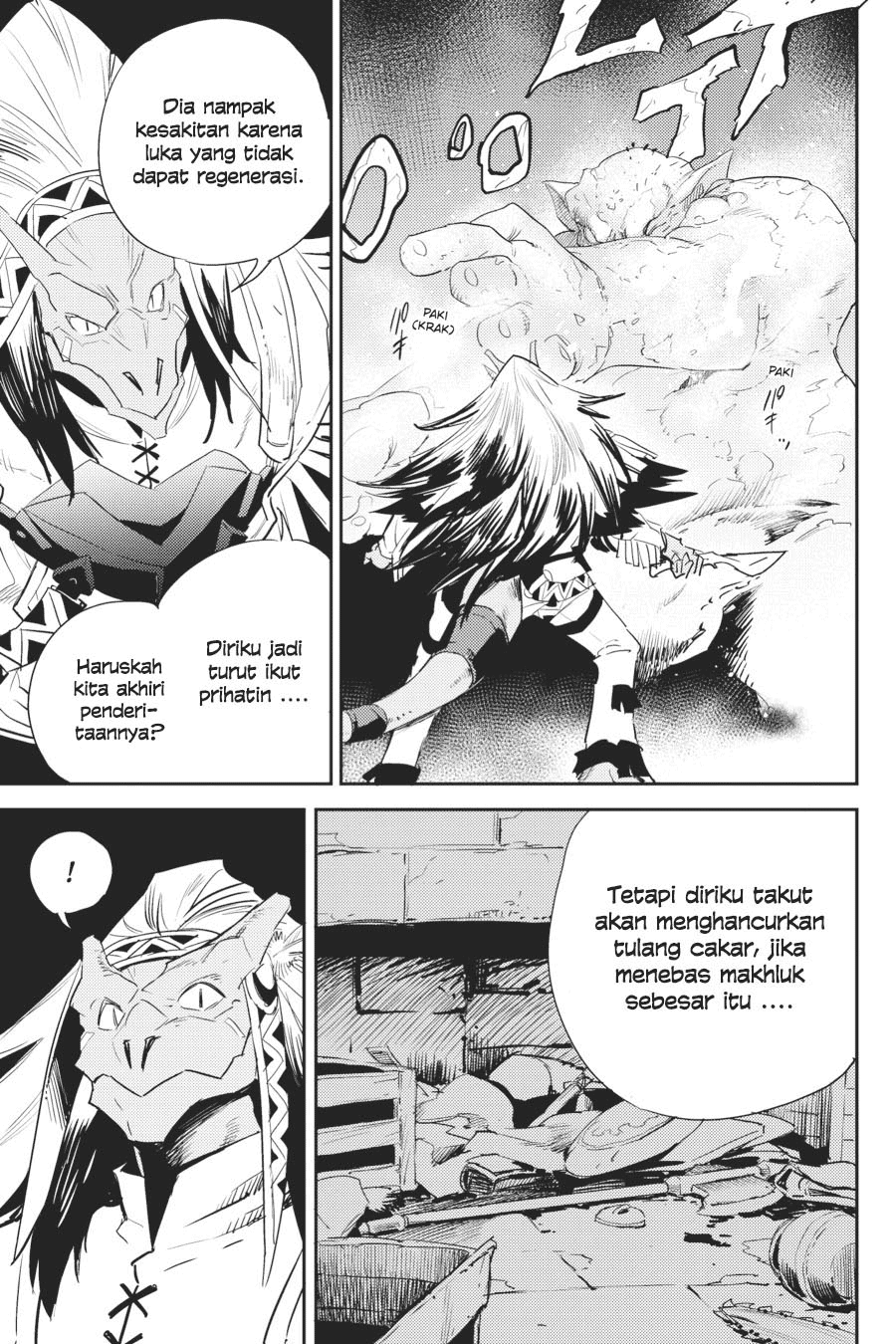 Halaman 19 dari Goblin Slayer Chapter 62