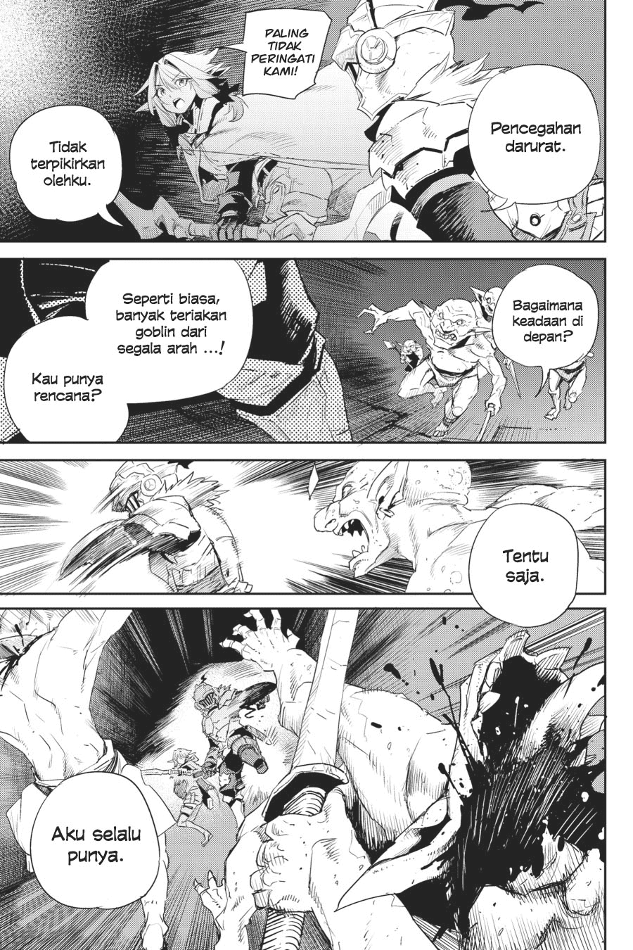 Halaman 5 dari Goblin Slayer Chapter 62