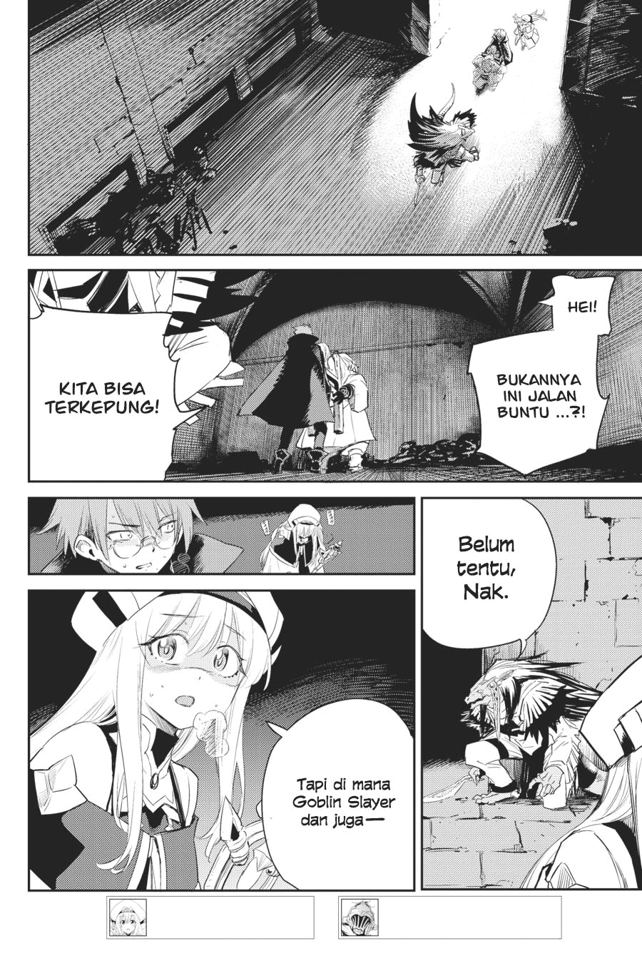 Halaman 6 dari Goblin Slayer Chapter 62