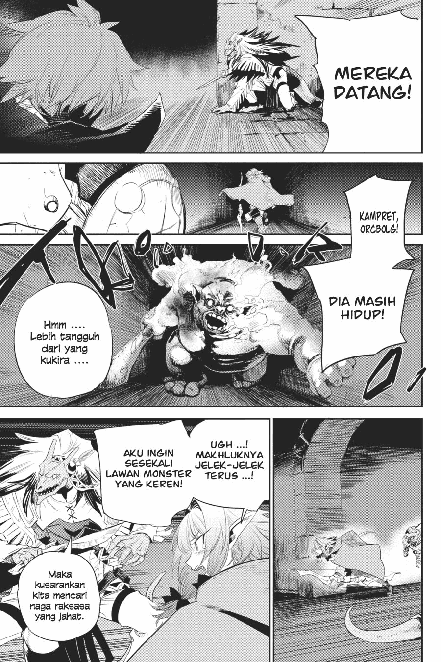 Halaman 9 dari Goblin Slayer Chapter 62