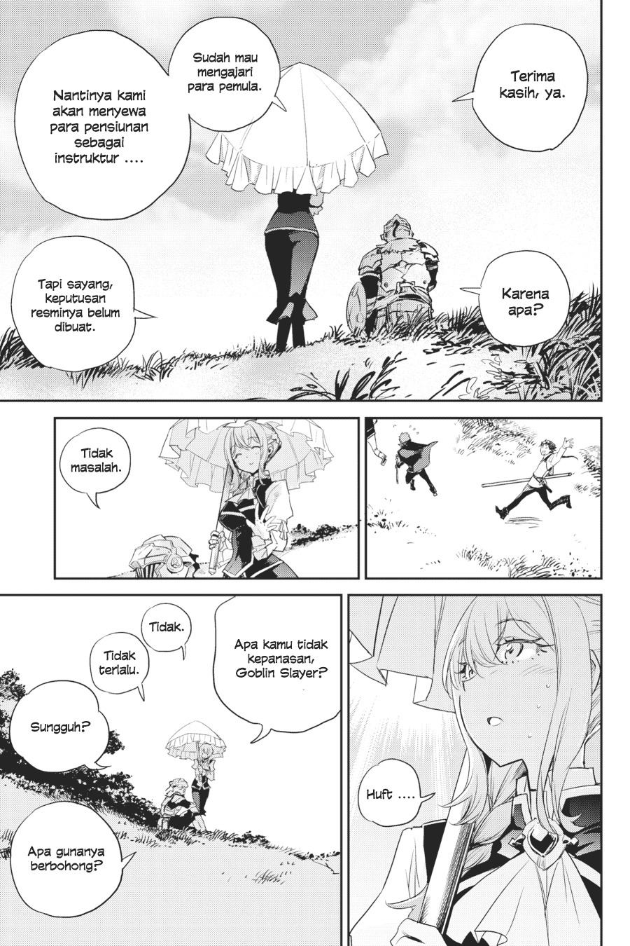 Halaman 15 dari Goblin Slayer Chapter 64