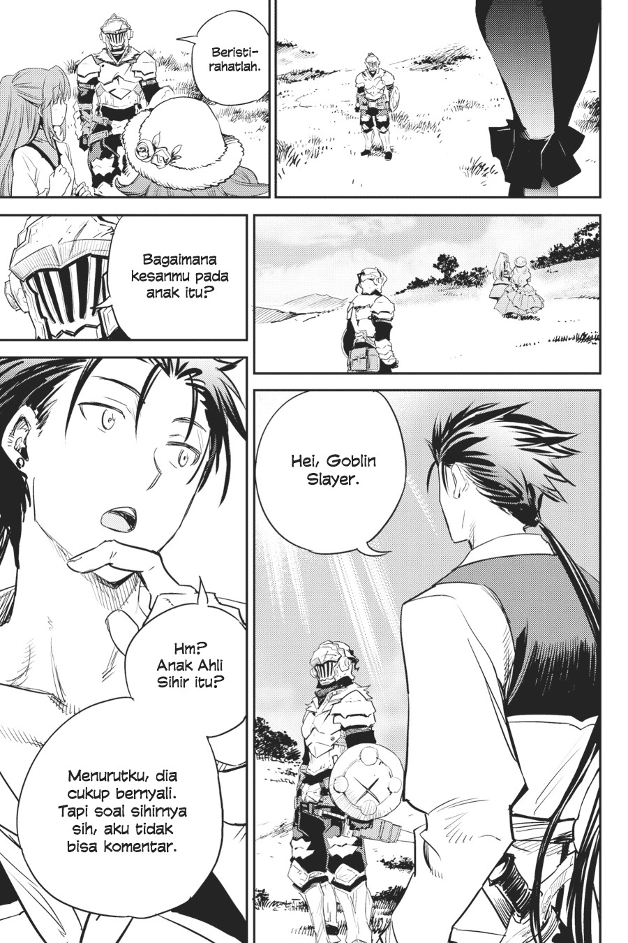 Halaman 19 dari Goblin Slayer Chapter 64