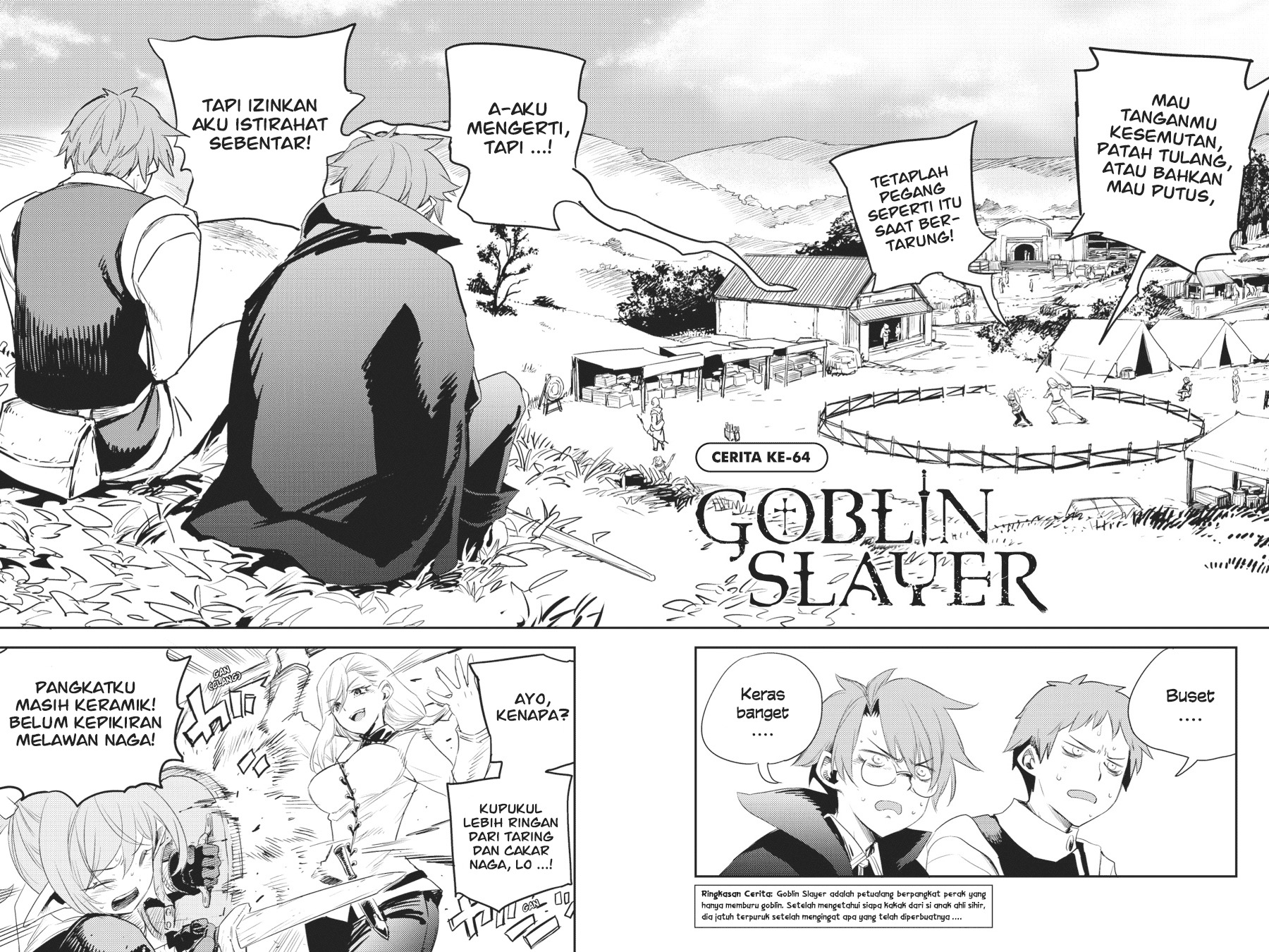 Halaman 3 dari Goblin Slayer Chapter 64