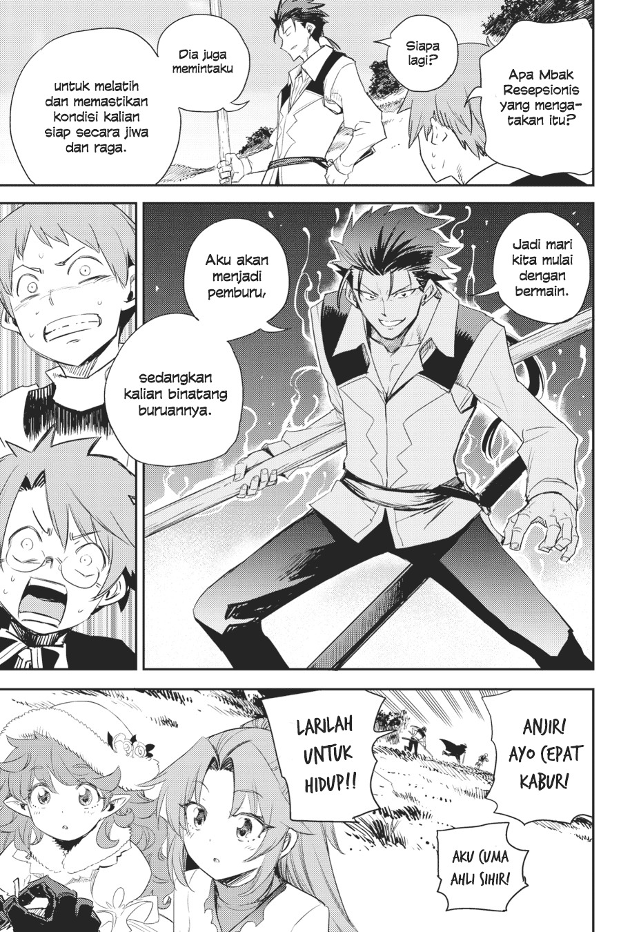 Halaman 7 dari Goblin Slayer Chapter 64
