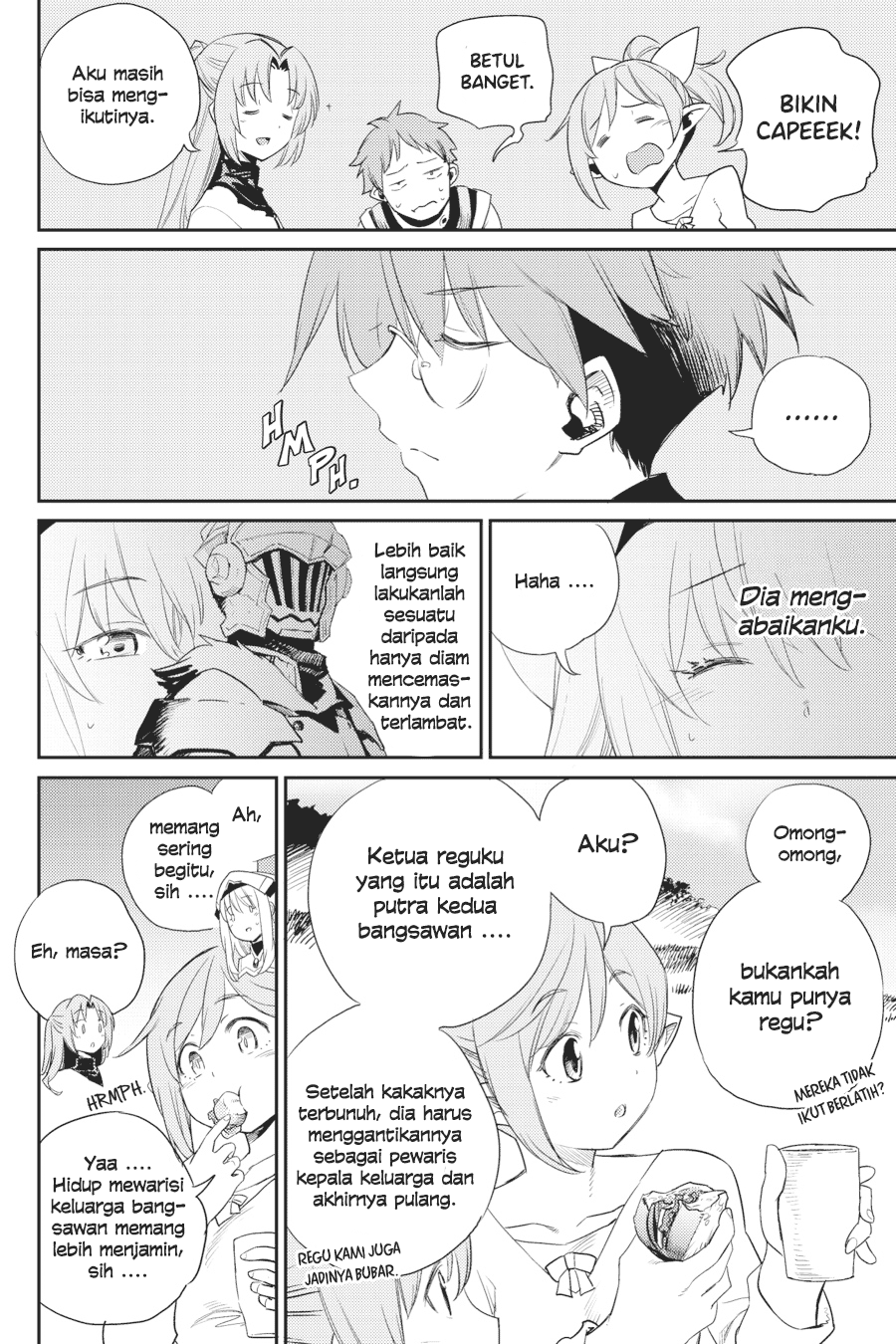 Halaman 10 dari Goblin Slayer Chapter 65