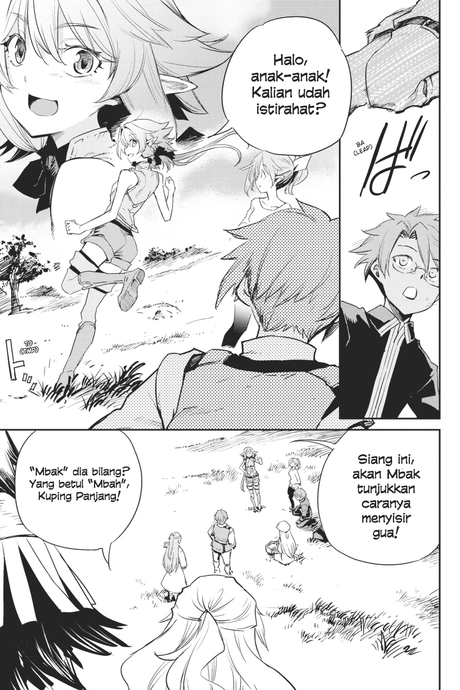 Halaman 17 dari Goblin Slayer Chapter 65