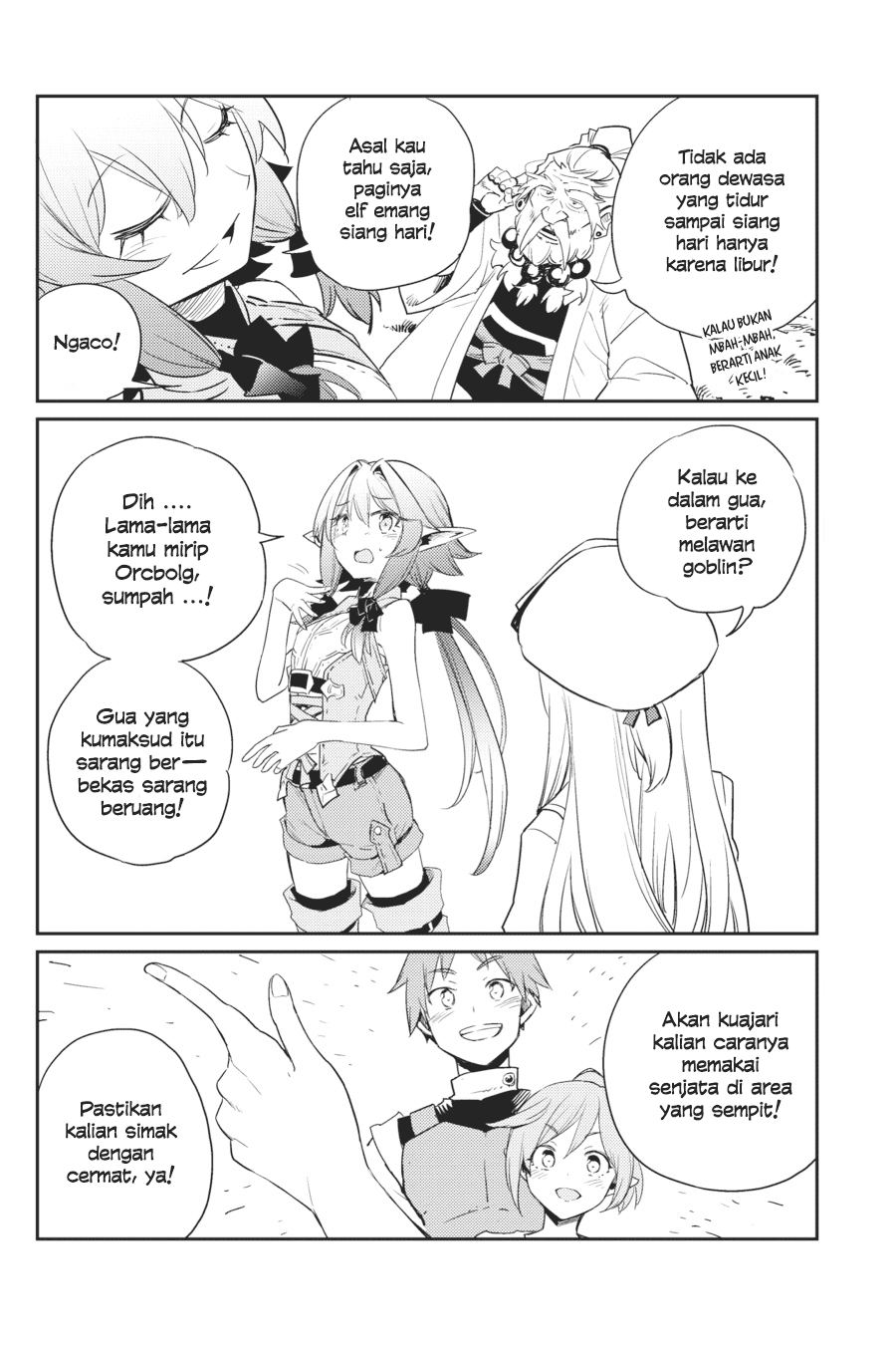 Halaman 18 dari Goblin Slayer Chapter 65