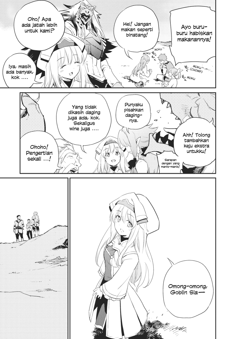 Halaman 19 dari Goblin Slayer Chapter 65