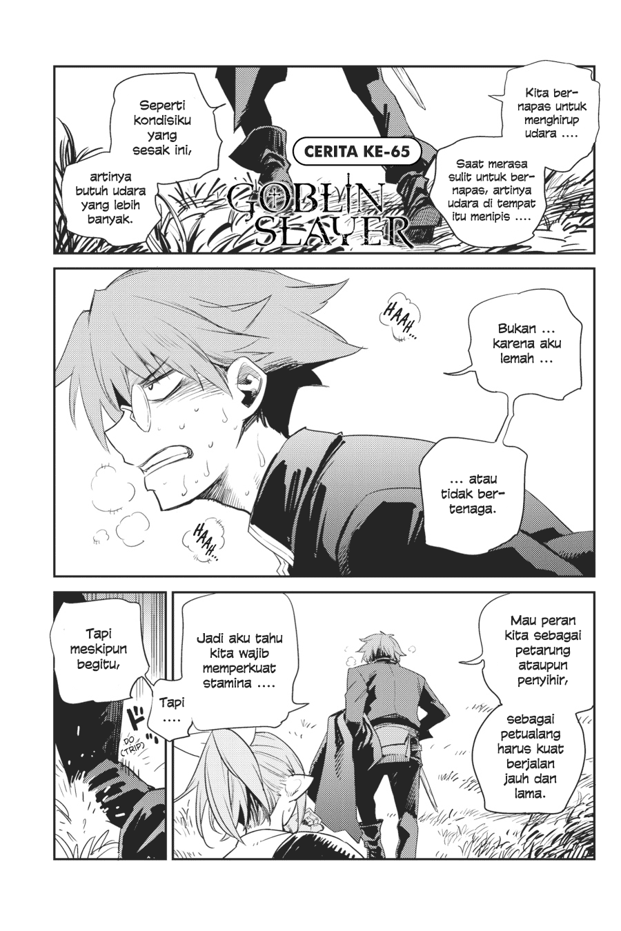 Halaman 2 dari Goblin Slayer Chapter 65