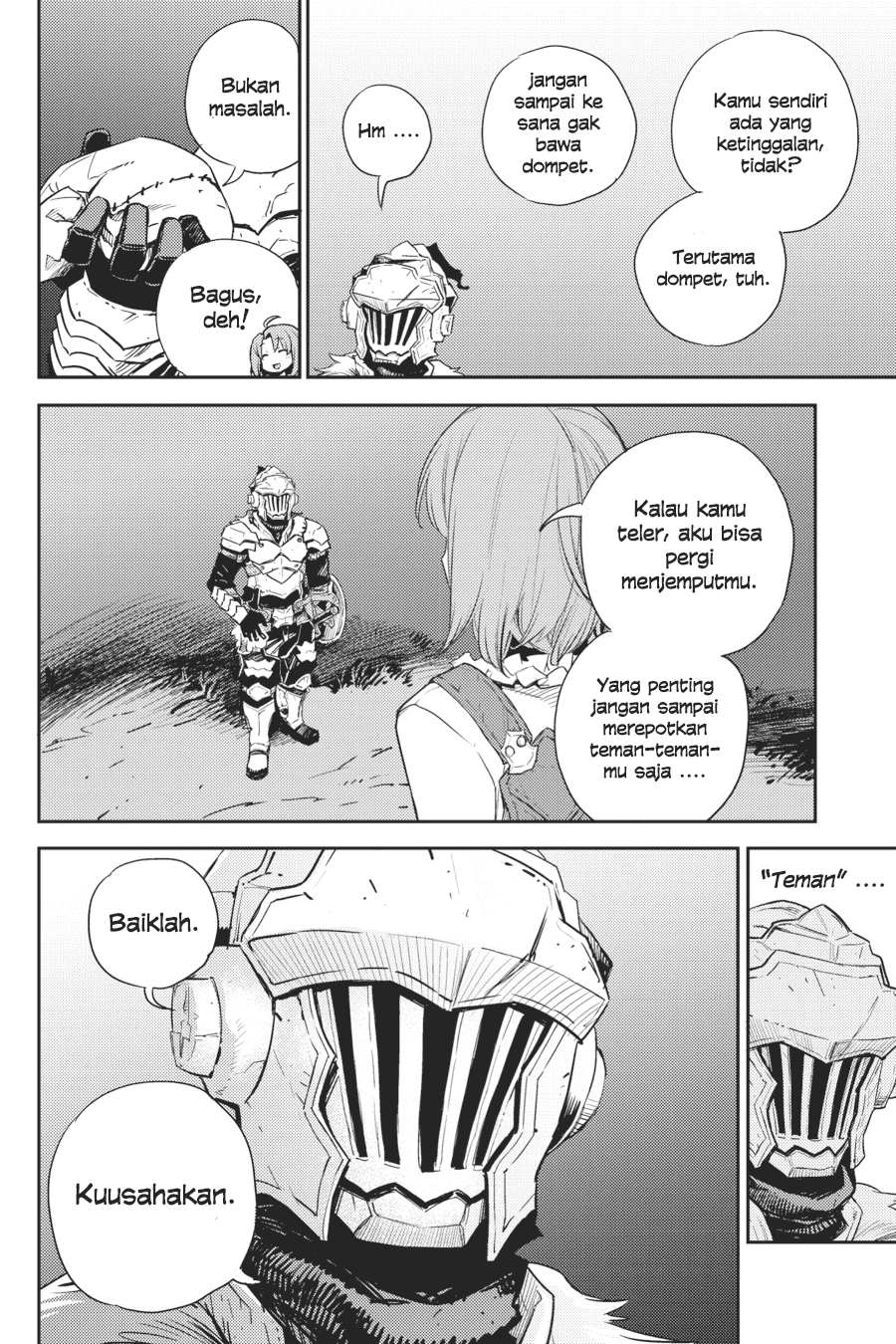 Halaman 22 dari Goblin Slayer Chapter 65