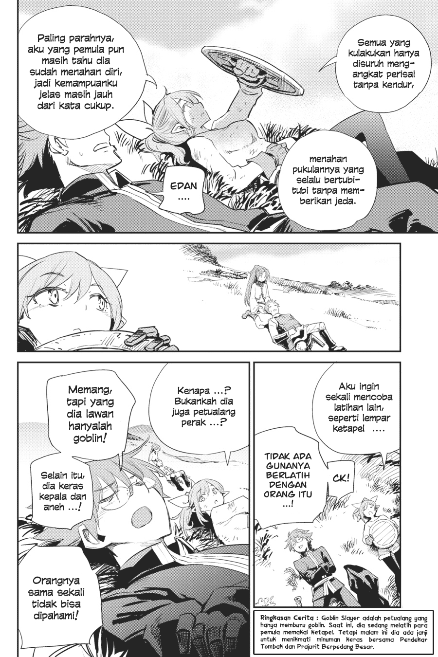 Halaman 4 dari Goblin Slayer Chapter 65