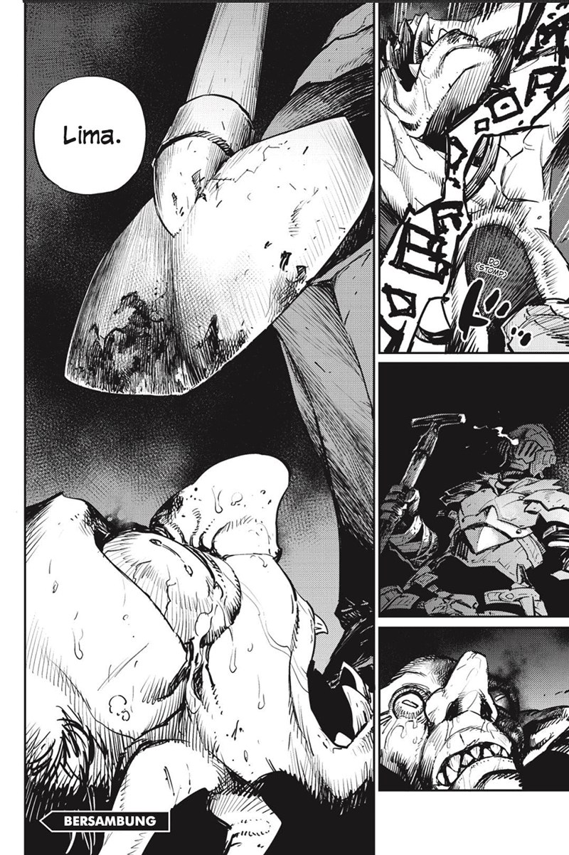 Halaman 25 dari Goblin Slayer Chapter 67