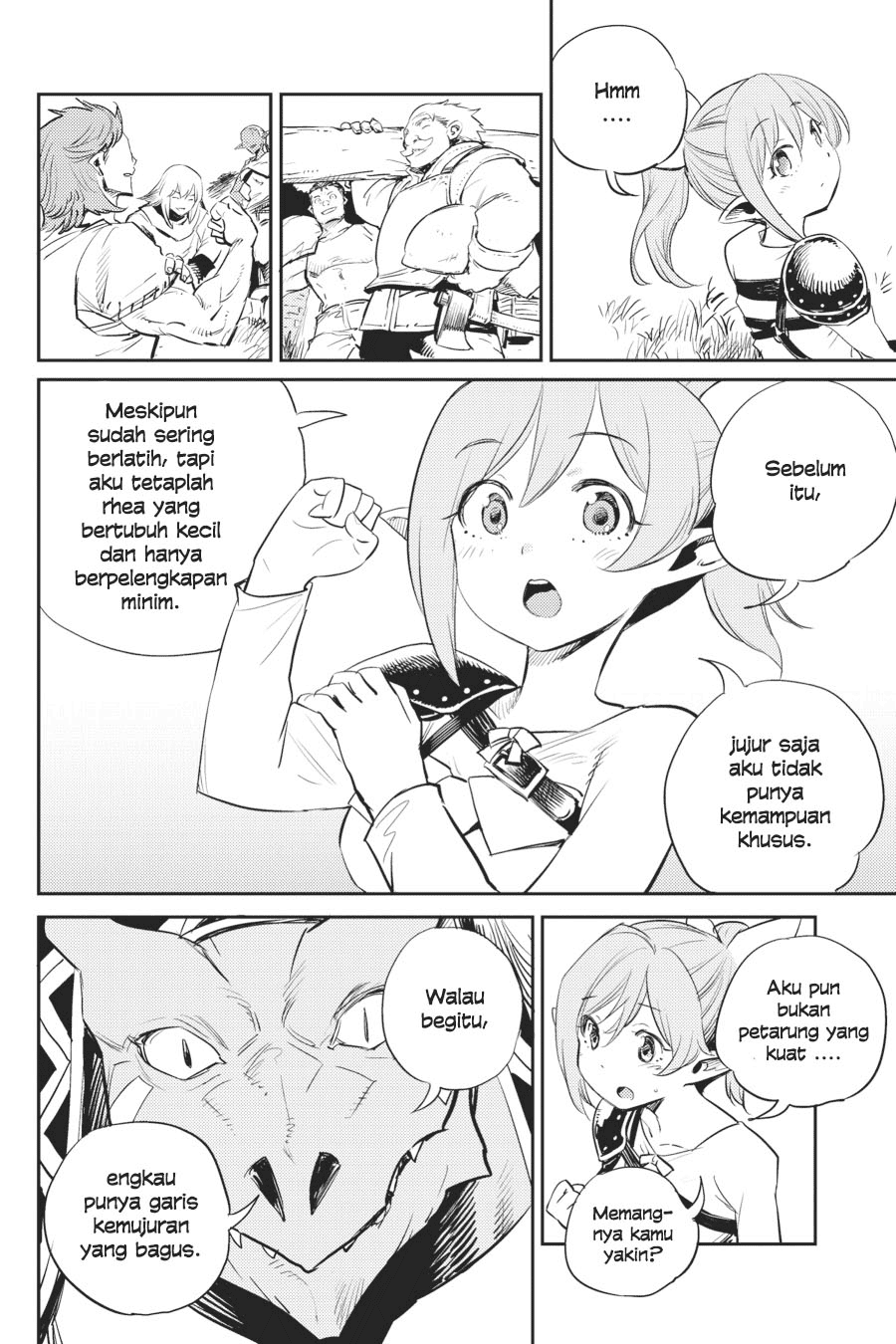 Halaman 21 dari Goblin Slayer Chapter 68