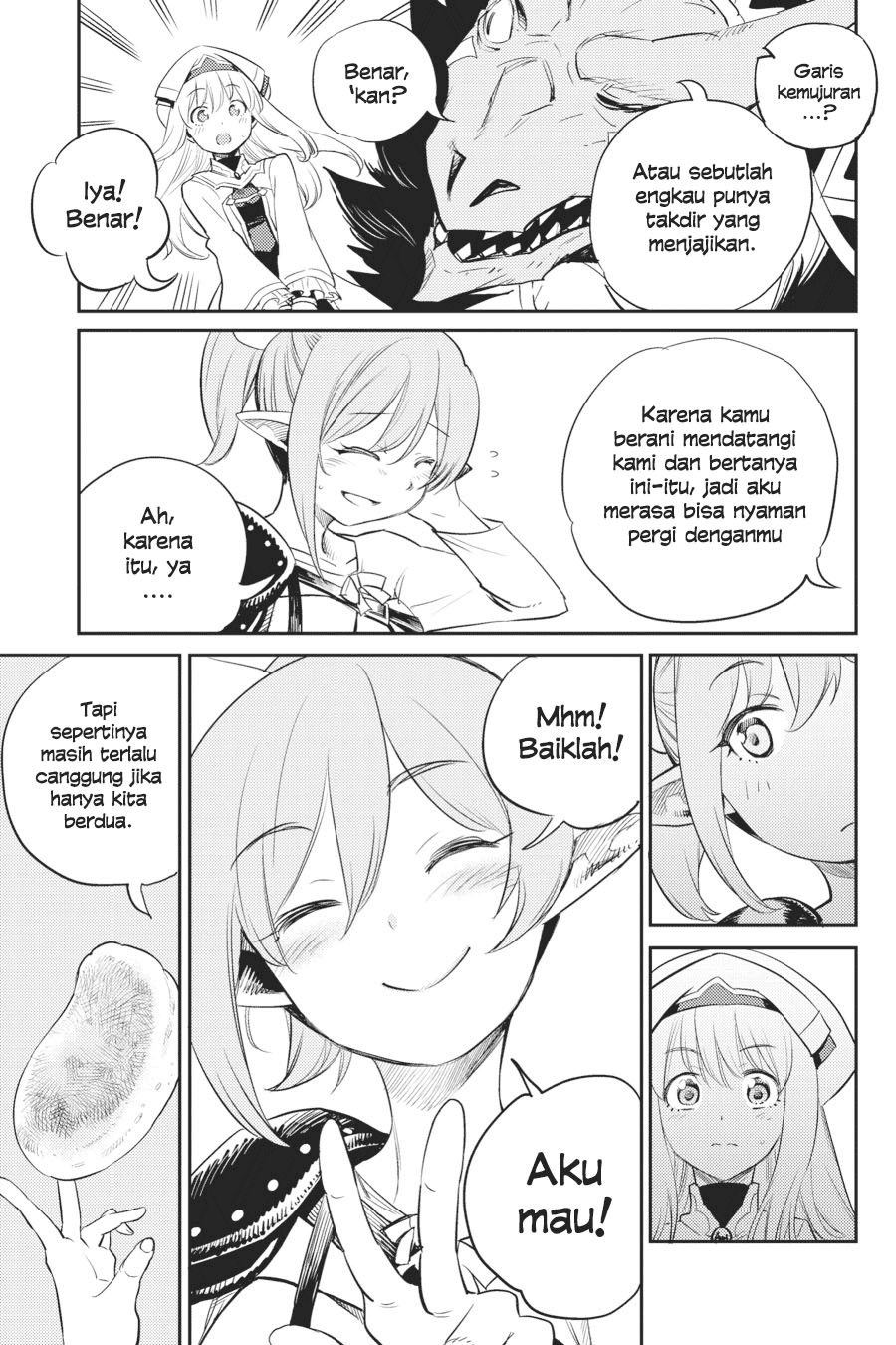 Halaman 22 dari Goblin Slayer Chapter 68