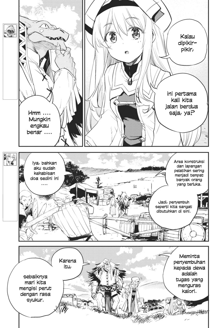 Halaman 6 dari Goblin Slayer Chapter 68