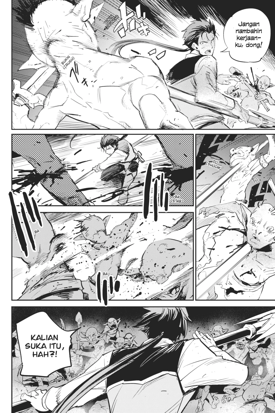 Halaman 12 dari Goblin Slayer Chapter 72