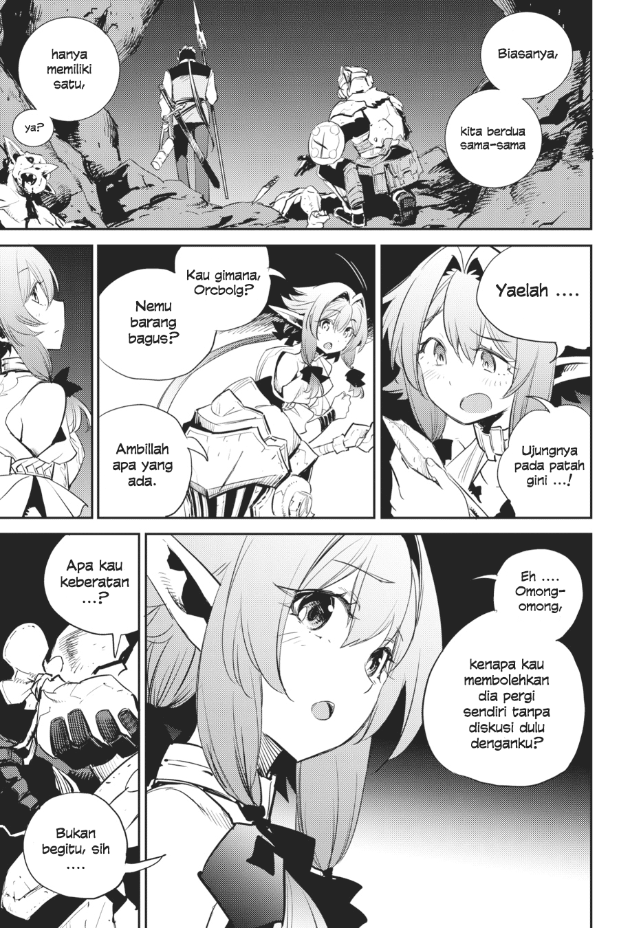 Halaman 6 dari Goblin Slayer Chapter 72