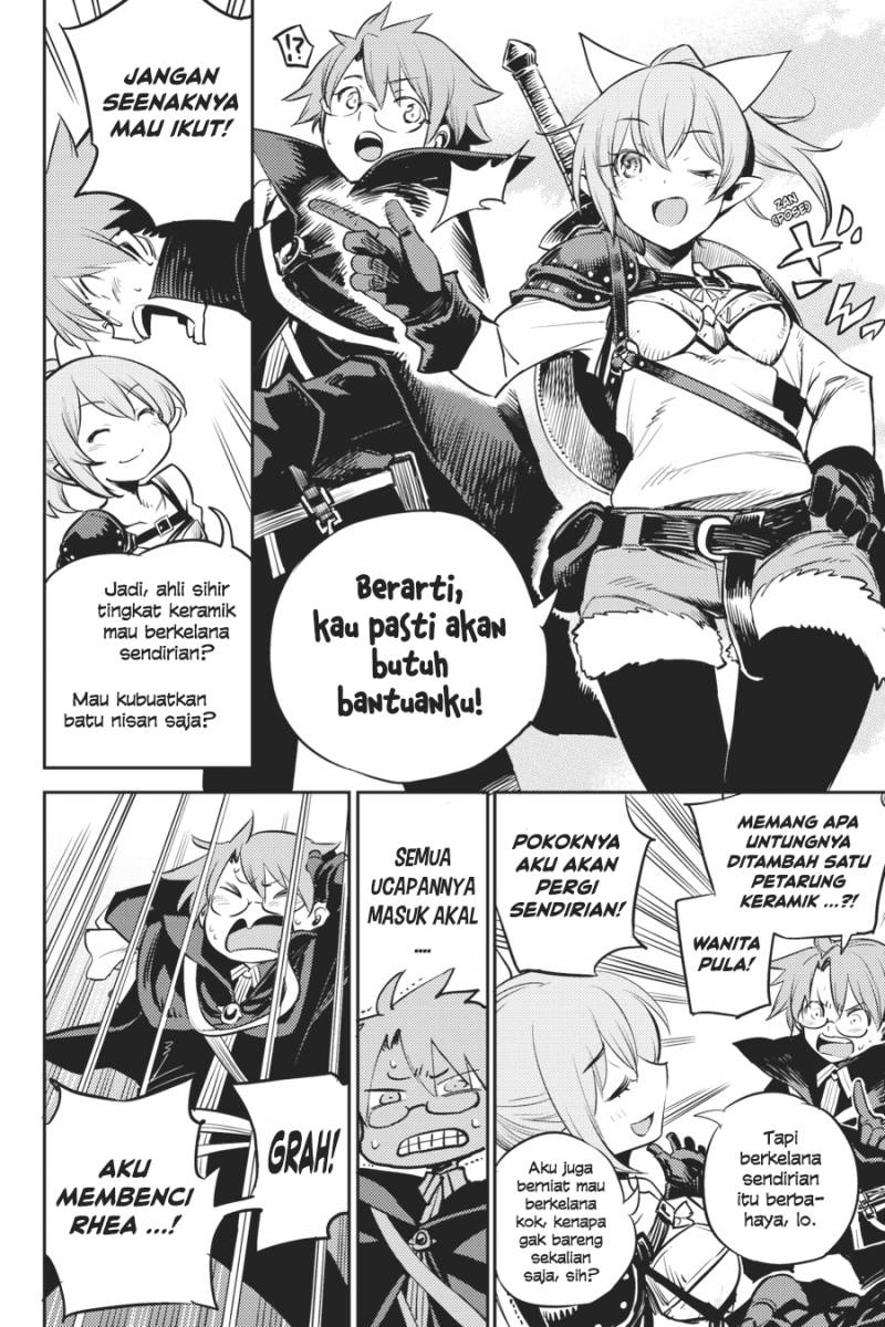 Halaman 15 dari Goblin Slayer Chapter 75