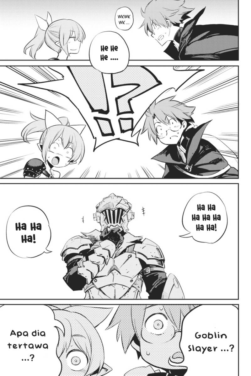 Halaman 16 dari Goblin Slayer Chapter 75