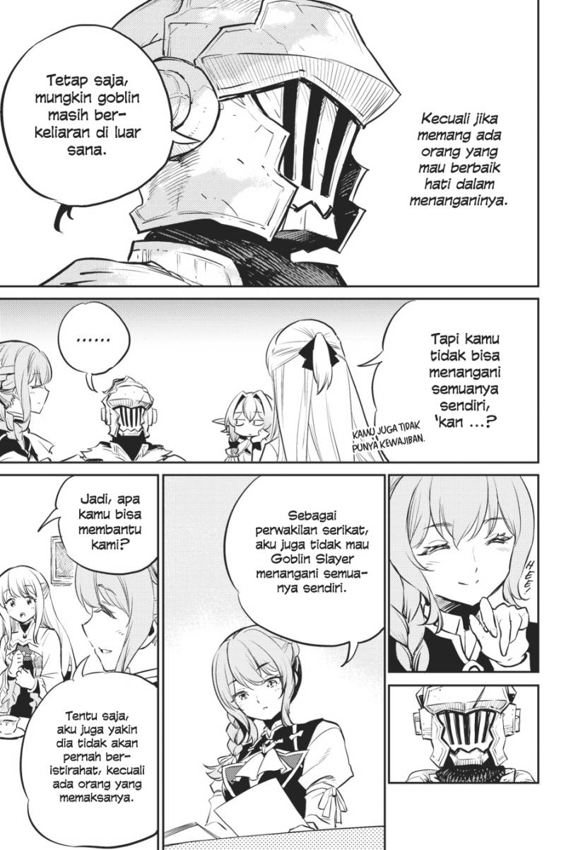 Halaman 15 dari Goblin Slayer Chapter 76