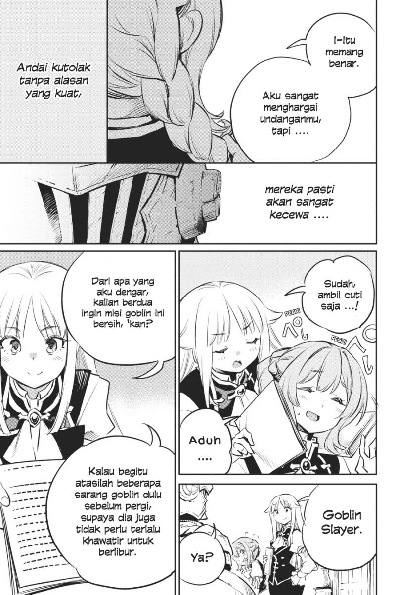 Halaman 17 dari Goblin Slayer Chapter 76