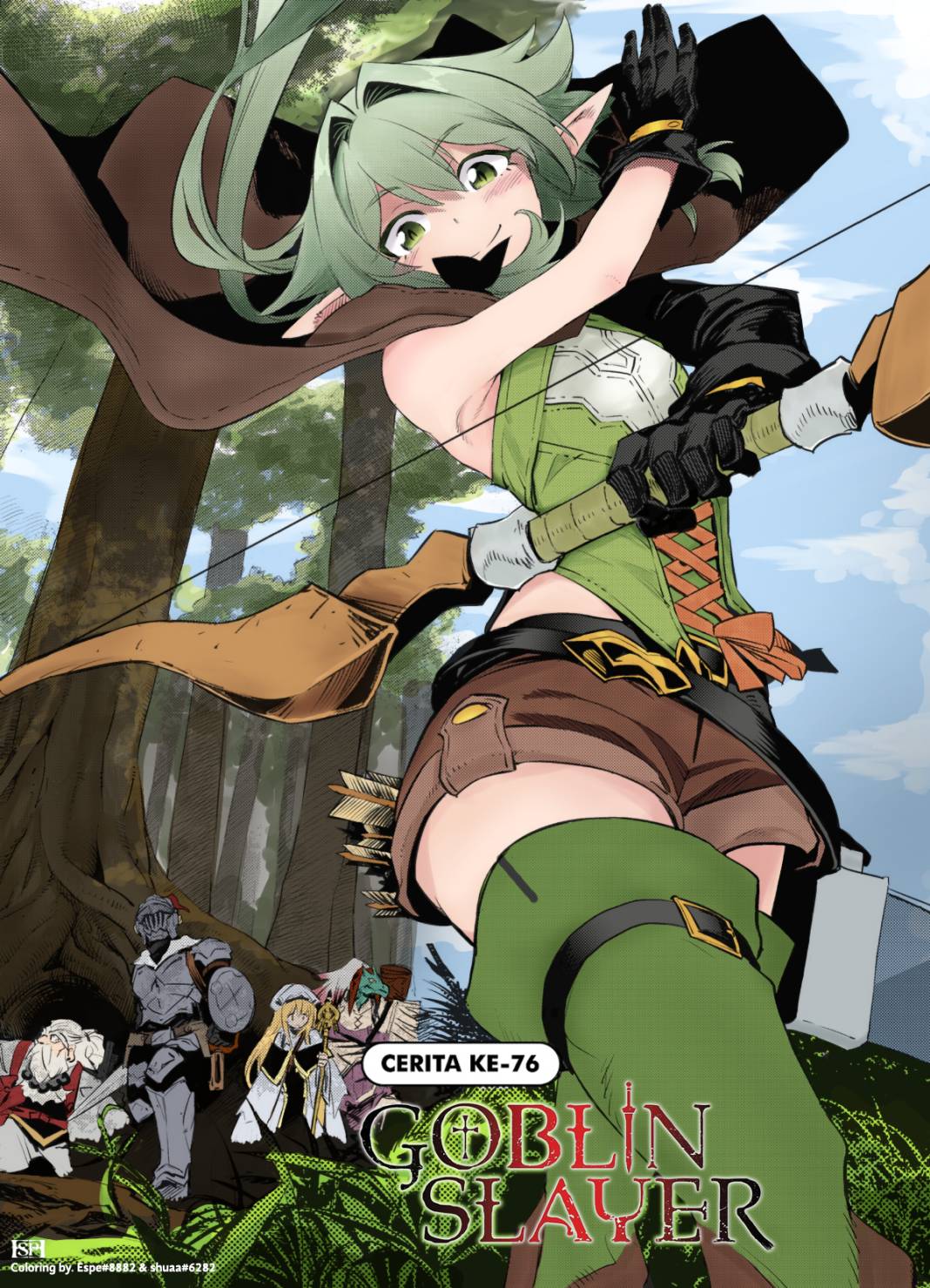 Halaman 27 dari Goblin Slayer Chapter 76