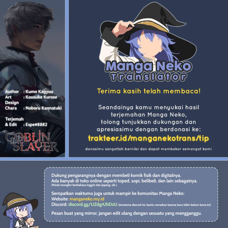 Halaman 28 dari Goblin Slayer Chapter 76
