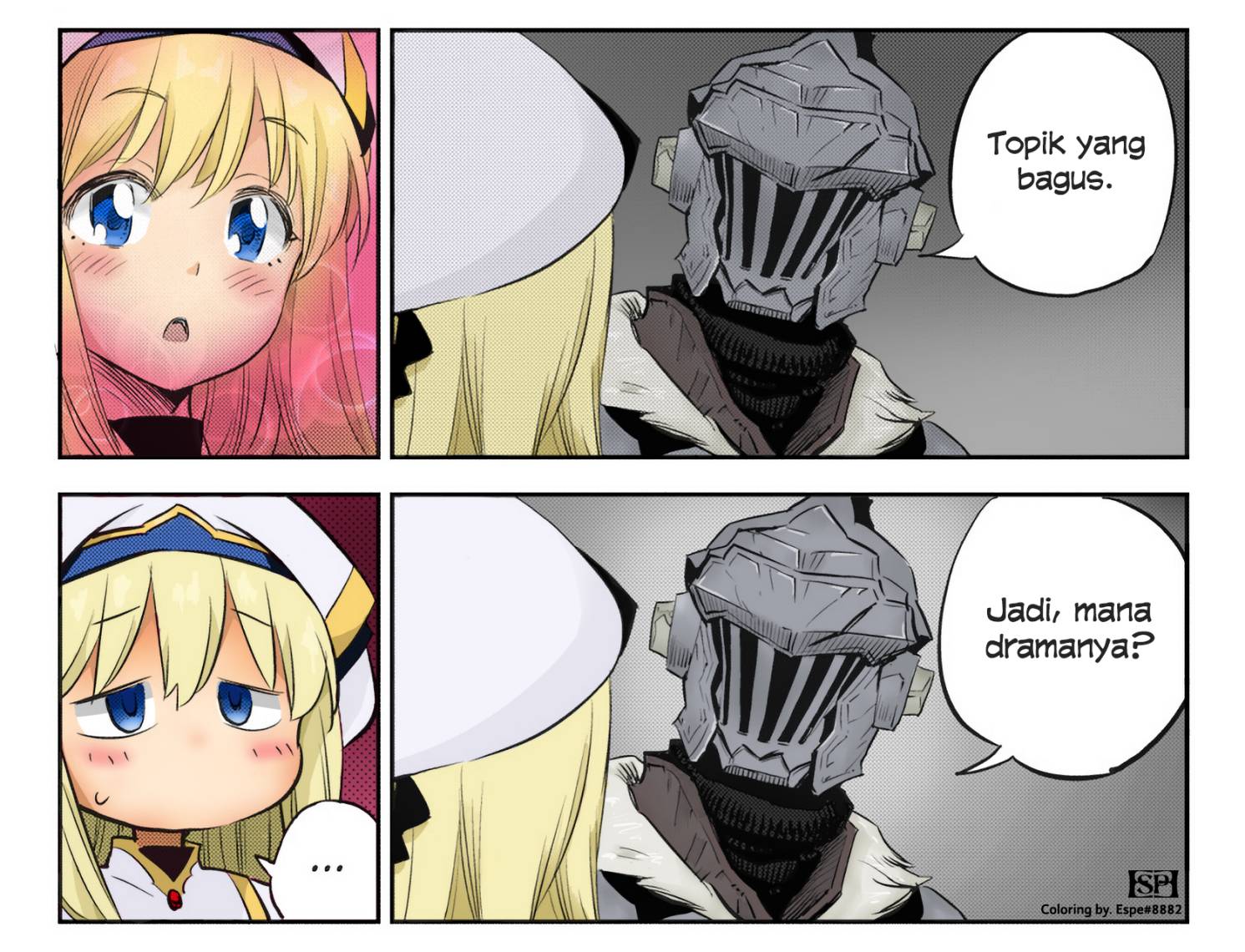 Halaman 27 dari Goblin Slayer Chapter 77