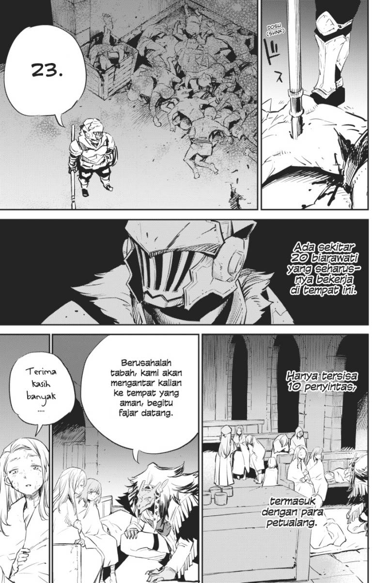 Halaman 8 dari Goblin Slayer Chapter 77