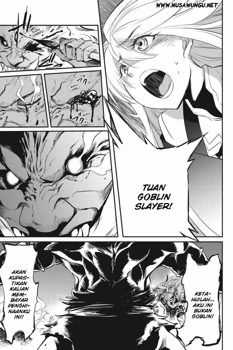 Halaman 22 dari Goblin Slayer Chapter 8