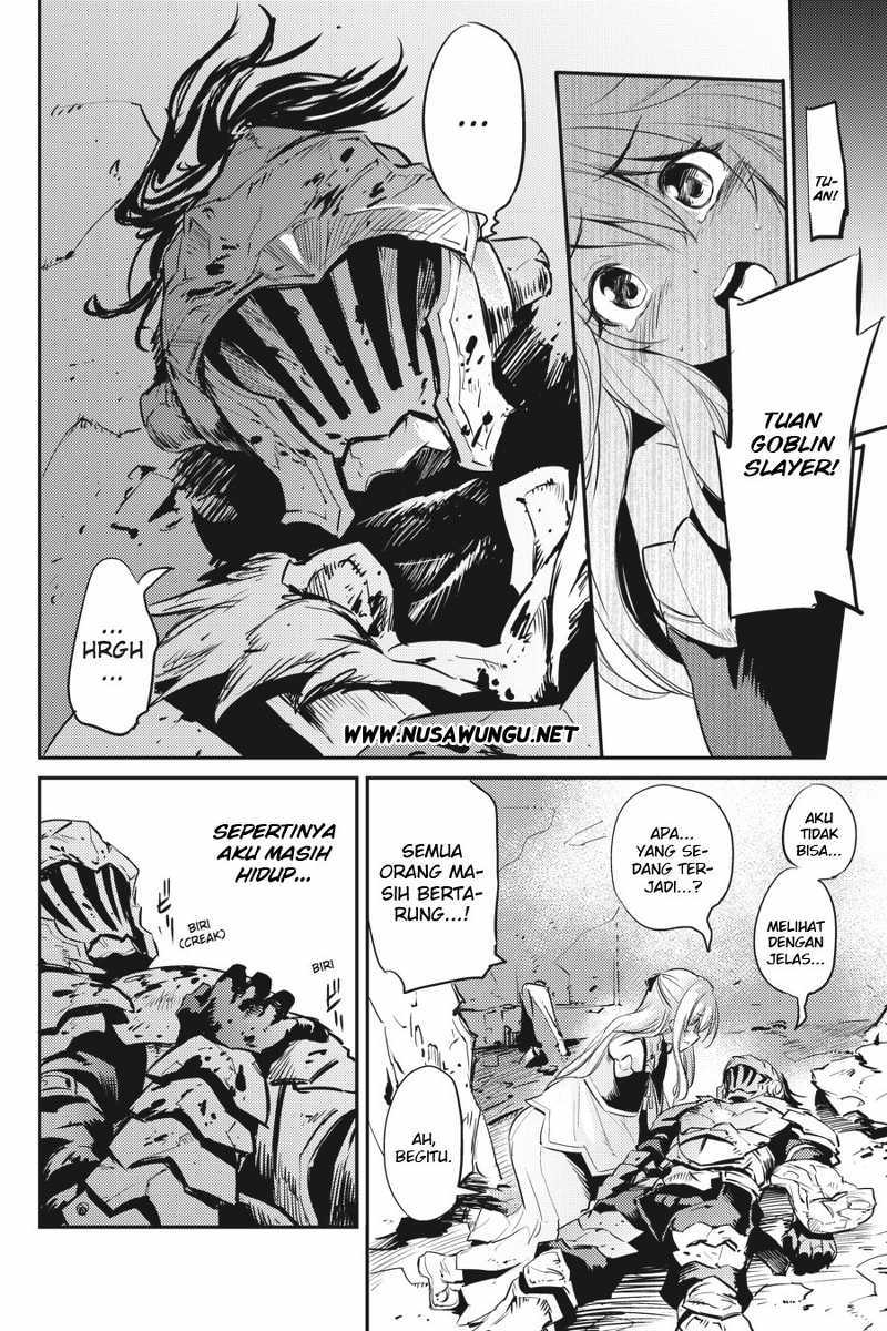 Halaman 25 dari Goblin Slayer Chapter 8