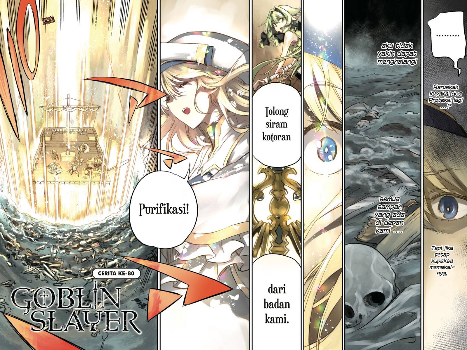 Halaman 3 dari Goblin Slayer Chapter 80