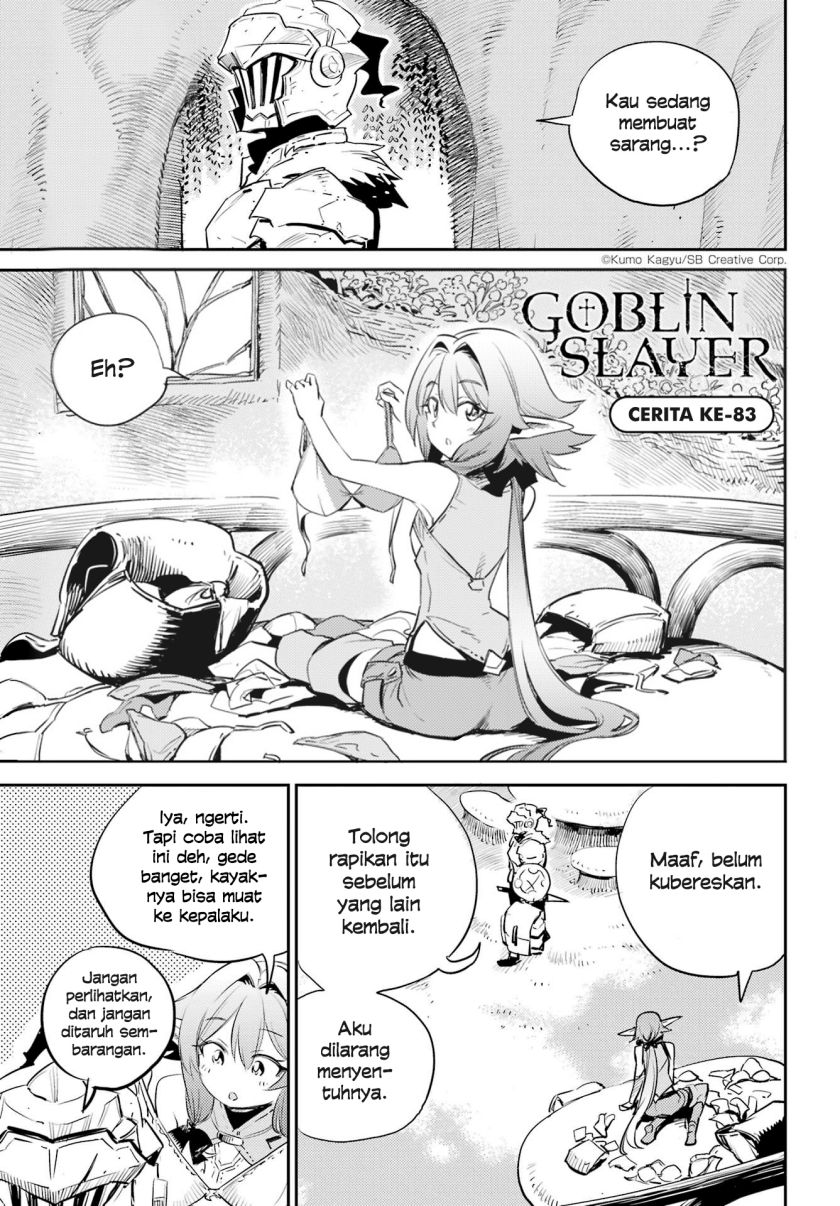 Halaman 1 dari Goblin Slayer Chapter 83