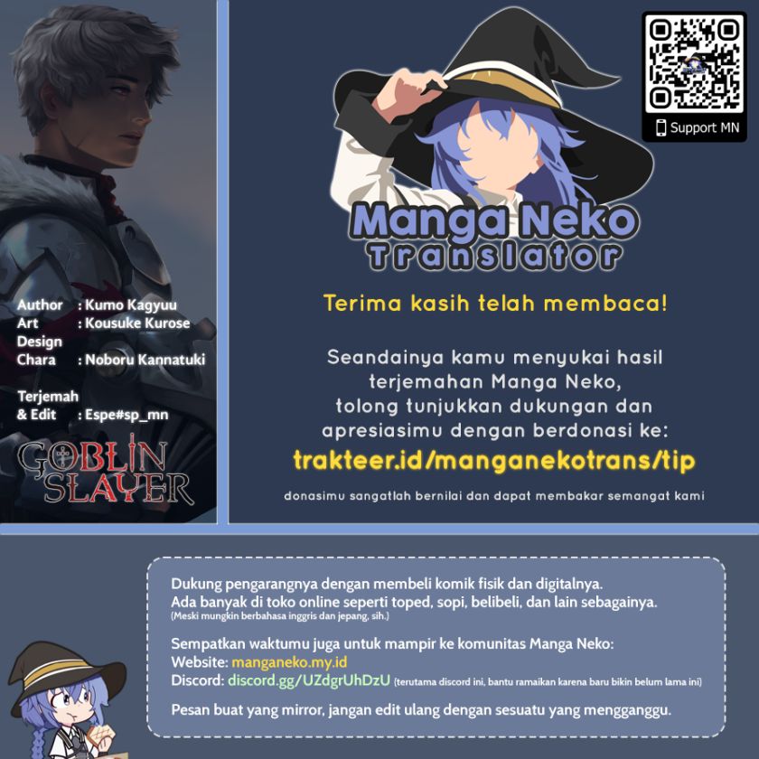 Halaman 21 dari Goblin Slayer Chapter 83