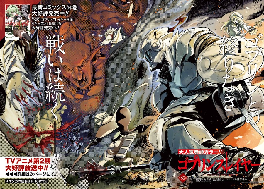 Halaman 1 dari Goblin Slayer Chapter 85