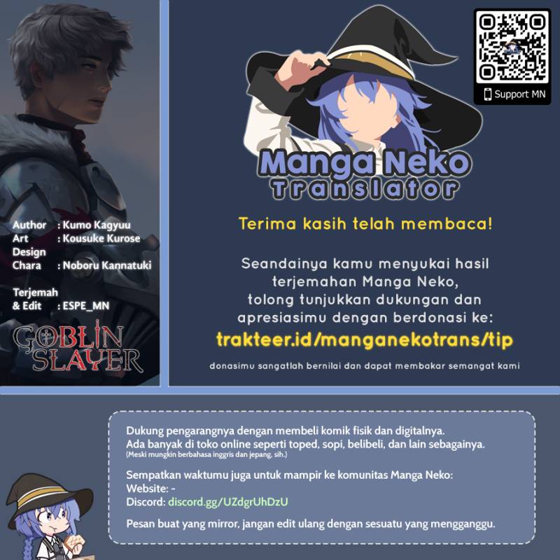 Halaman 21 dari Goblin Slayer Chapter 86