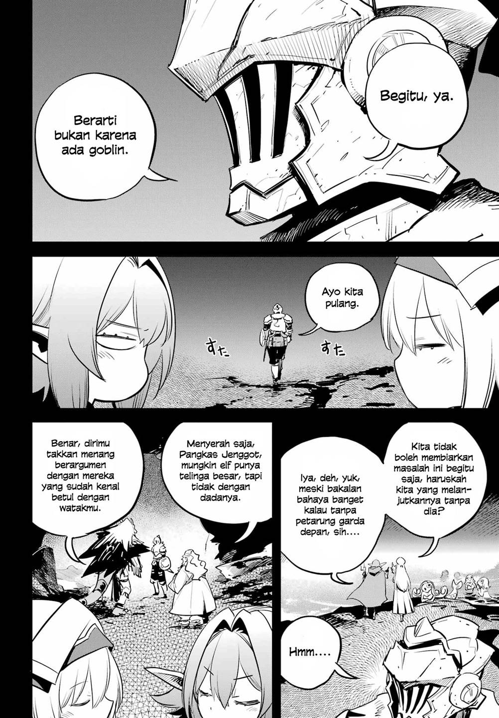 Halaman 11 dari Goblin Slayer Chapter 96