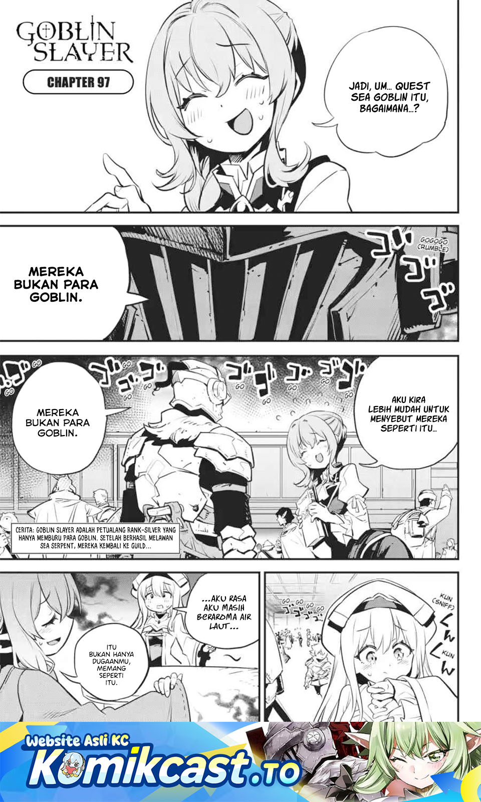 Halaman 2 dari Goblin Slayer Chapter 97
