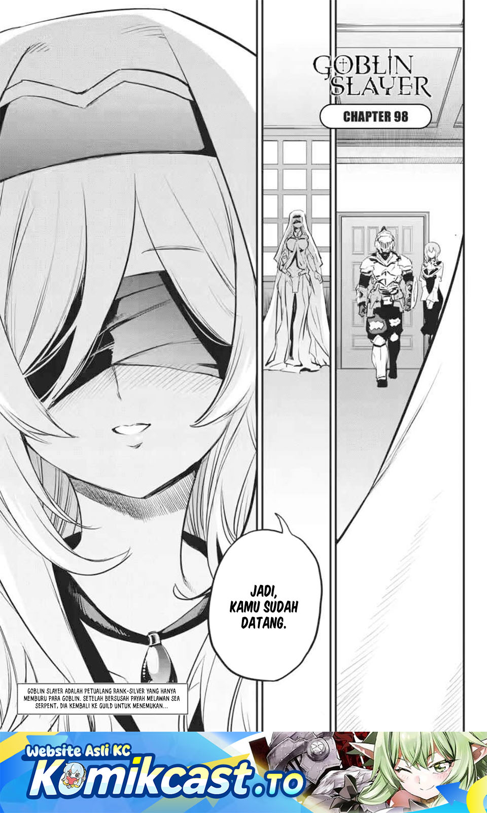 Halaman 2 dari Goblin Slayer Chapter 98