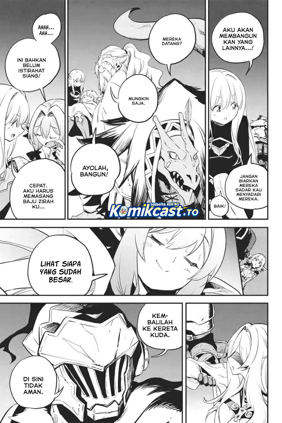 Halaman 22 dari Goblin Slayer Chapter 98